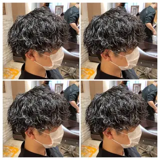パーマ メンズ メンズパーマ特化 店長望月謙二郎のヘアスタイル