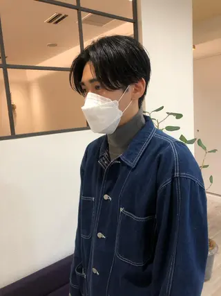 ショート メンズ 柳田 駿のヘアスタイル