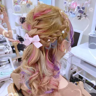 ヘアアレンジ ヘアセットサロン ココのヘアスタイル