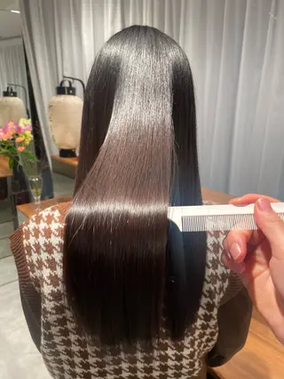 ロング 高橋 遥々のヘアスタイル