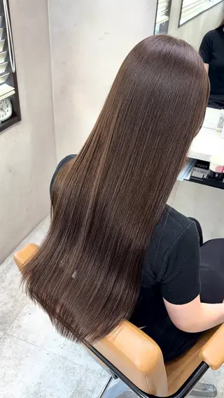 ロング パーマ 🪽髪質改善縮毛矯正 🤍MIU🤍のヘアスタイル