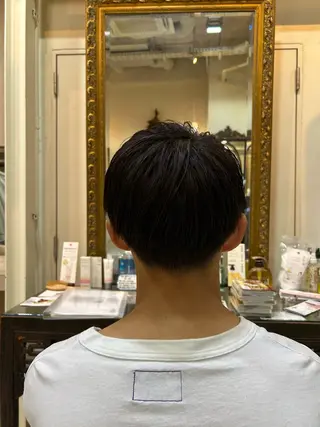 メンズ タテイシ アサノのヘアスタイル