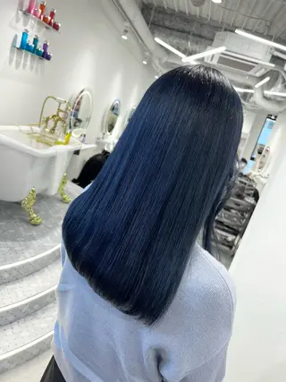ロング カラー ハイトーン特化サロン 💎MOCA💎のヘアスタイル
