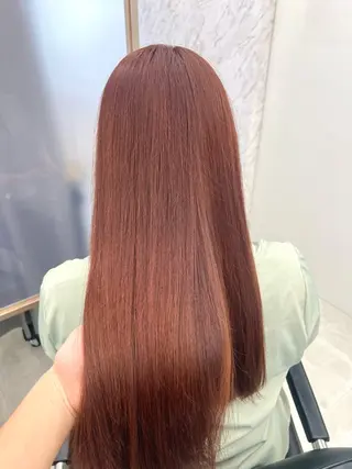 ロング 🤍透明感カラー︎ 🤍YUURI🤍のヘアスタイル