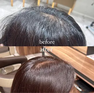 カラー 里岡 さくらのヘアスタイル