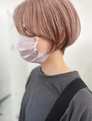 ショート SOYON副店長河野 誠也のヘアスタイル