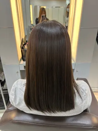 ミディアム 橋本 海梨のヘアスタイル
