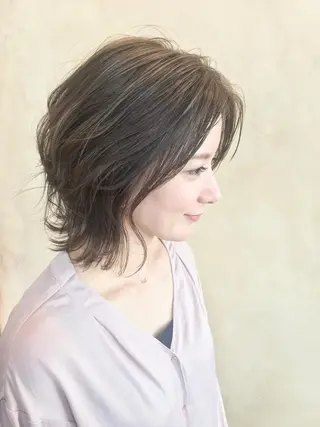 ショート 中田 敏明のヘアスタイル