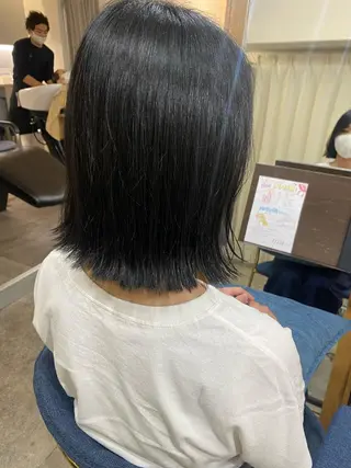 ミディアム カラー ヘアアレンジ ボブ /ニュアンス/ satomi🧸💖のヘアスタイル