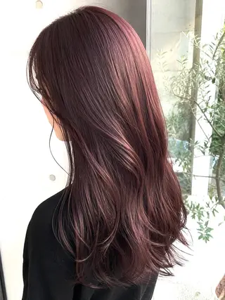 ロング 🍓暖色艶髪カラー 桝崎🎀ིྀのヘアスタイル