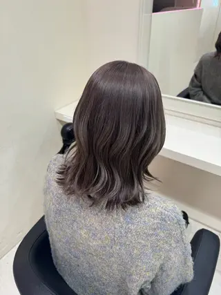 ロング カラー 🤎モテ髪&透明感 ミルクティー🥣🤎のヘアスタイル
