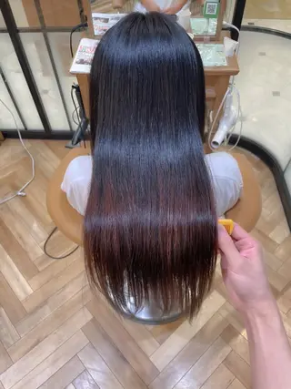 ロング カラー 💎巻ける縮毛矯正/ 艶髪💎石渕智也のヘアスタイル