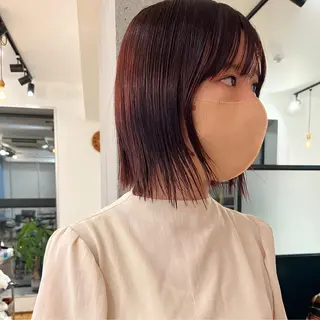 ショート カラー 暖色/パーマ 🌼クニトウメイのヘアスタイル