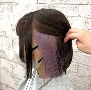 ショート カラー 🤍カラーモデル /RURI🩶のヘアスタイル