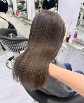 セミロング カラー Parve Mix/ 平 奈果🎀のヘアスタイル