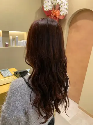 ロング 北村 隼規のヘアスタイル