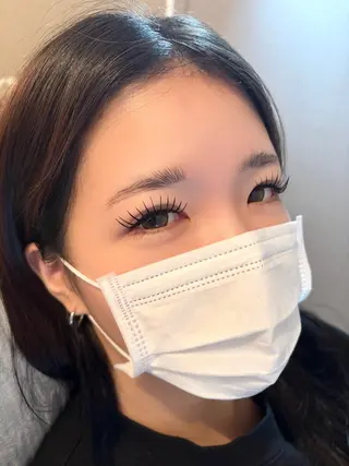 マツエク・マツパ LED/韓国束間/ 上下まつげ🐩🤍のマツエク・マツパデザイン
