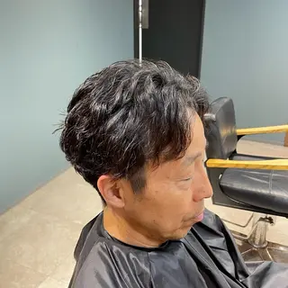 パーマ メンズ EIGHT 濱田響のヘアスタイル