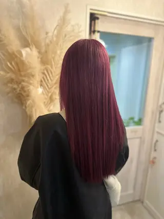 ロング カラー 西安 優香のヘアスタイル