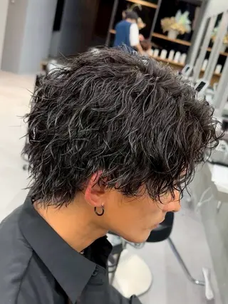 パーマ メンズ 【OVARL】武田 まなみのヘアスタイル