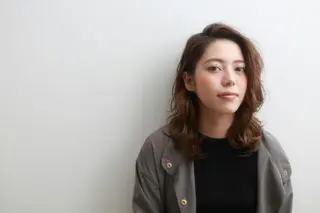 カラー ロング ショートヘアー◎ 縮毛矯正◎のヘアスタイル