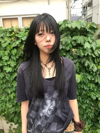 ロング yuka時間 確認お願いします!のヘアスタイル