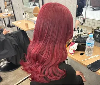 ロング 沼るデザインカラー アズサ⛓️のヘアスタイル