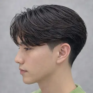 パーマ メンズ メンズ清潔感のプロ 💈メンズパーマ藤田のヘアスタイル