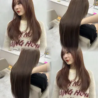 ロング 🎀ダブルカラー🎀 ♡Kanon♡のヘアスタイル