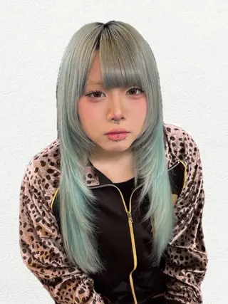 ロング エクステ／派 手髪／🥀Ren🥀のヘアスタイル