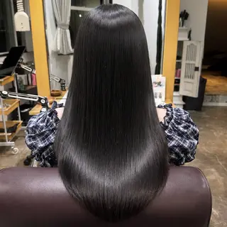 ロング カラー Saki💛心斎橋 髪質改善/艶カラーのヘアスタイル