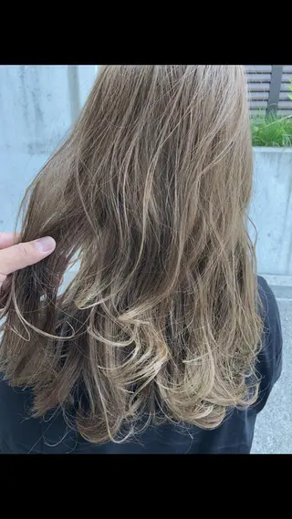 ミディアム カラー NAKAGAWA YUICHIのヘアスタイル