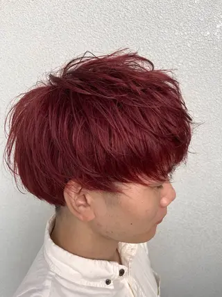 ショート パーマ メンズ メンズサロン LiGKAITO🦖のヘアスタイル