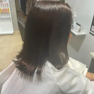 ミディアム カラー MATISSE藤崎 渕上 ジュビアイのヘアスタイル