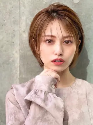 ショート カラー 髪質改善 Daisukiのヘアスタイル