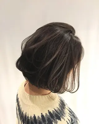 ミディアム カラー DAISUKE 美容師のヘアスタイル
