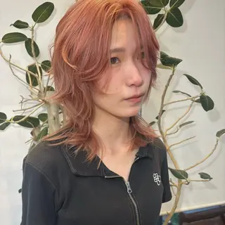 ミディアム カラー ヘアアレンジ 🫧ボブレイヤー 🩰/渡邉日向🕊のヘアスタイル