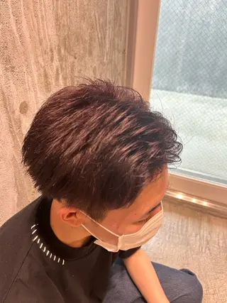 カラー 中村 真珠のヘアスタイル