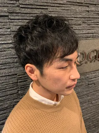 メンズ プレミアムバーバー 草野のヘアスタイル