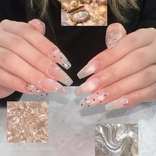 ネイル Sora  Nail 長さ出し専門店のネイルデザイン