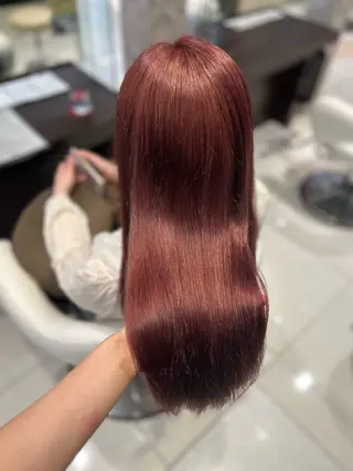 ロング カラー EARTH 市野のヘアスタイル