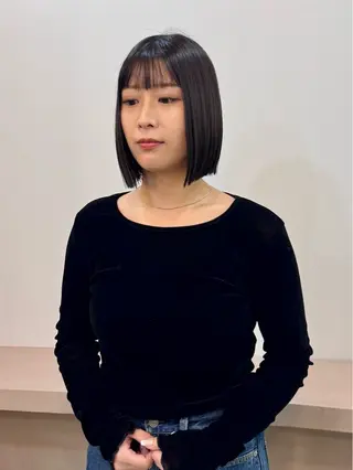 ミディアム カラーモデル募集中 /YUCCA京橋のヘアスタイル
