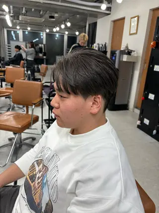 ショート パーマ 海外風パーマ カラー特化園田　楓莉のヘアスタイル