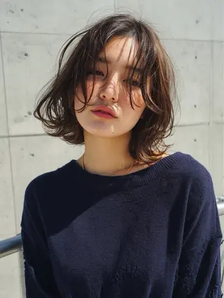 ショート カラー パーマ ヘアアレンジ メンズ 新宿駅近♡友達とOK 🦋W -ワット -のヘアスタイル