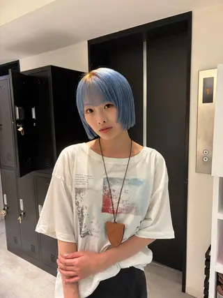 ショート カラー 似合わせ特化🦕 レイヤー/見正 恵弥のヘアスタイル