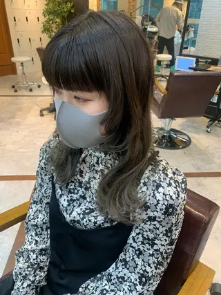 ロング カラー 髪質改善/白髪ぼかし KENTAのヘアスタイル
