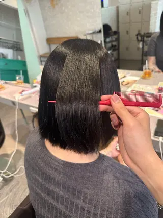 ミディアム 🍀毎日を嬉しくse ru全ておまかせ🍀のヘアスタイル