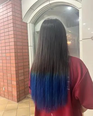 ロング カラー ERINA 🤍のマツエク・マツパデザイン