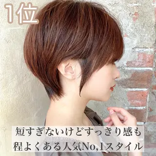 ショート カラー ショート、ボブの神✨ 峯朋也✂︎✨のヘアスタイル
