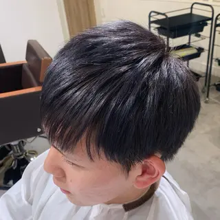ショート カラー メンズ navile原宿 yumaのヘアスタイル